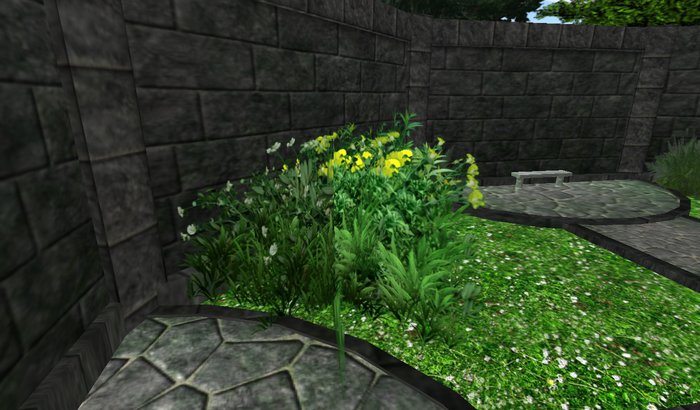 Dreamscape sculpty bush #10 1 prim