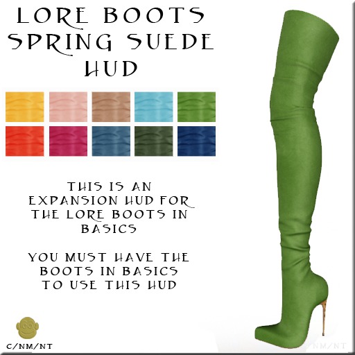 BM Lore Boots Spring Suede HUD