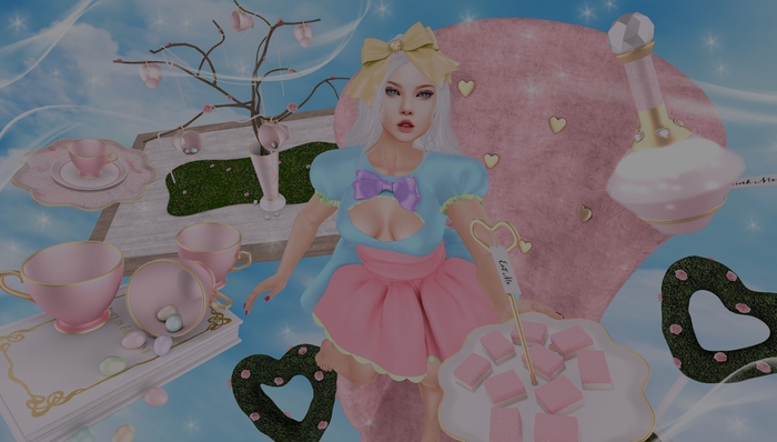{moss&mink} Alice in Easterland - Sweet Bunny RARE