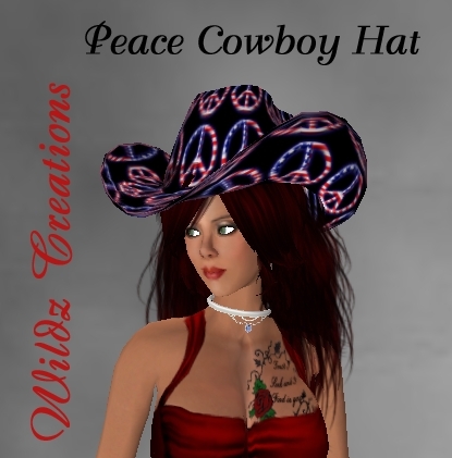 ~WC~ Peaceful Cowboy Hat