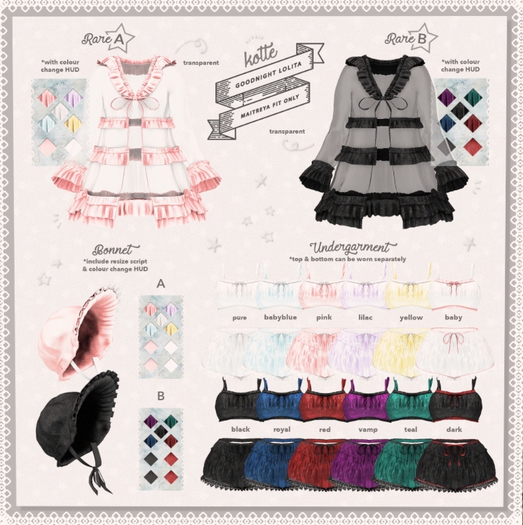 kotte - gl - undergarment - vamp (maitreya)