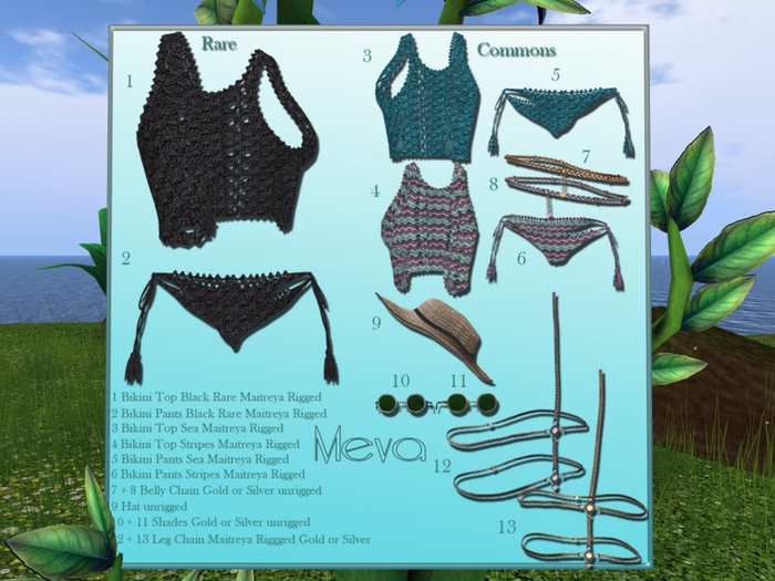 Meva Boho Gacha Shades Gold
