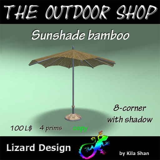 Sunshade bamboo