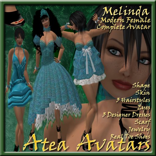 Melinda Modern Female Avatar