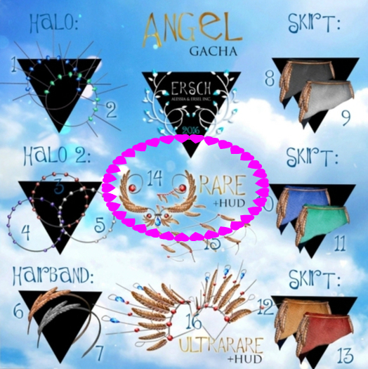 ERSCH - Angel Gacha (bra) 14 RARE