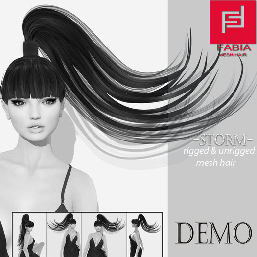 -FABIA- Mesh Hair   <Storm> DEMO