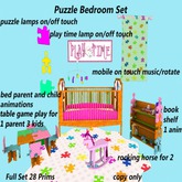 ~LH~Puzzle Bedroom Set (boxed)