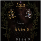 [LF] Aegon Necklace Butterfly Gold
