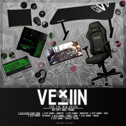 Elite Gamer Headset *Decor (pink)