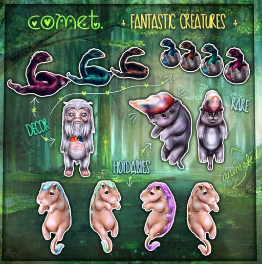 comet. + occamy egg {pink}