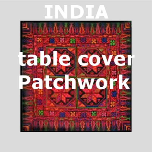 India table cover Patchwork