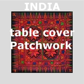 India table cover Patchwork