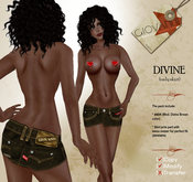 ***GIOVANNI*** WOMAN JEANS MINI-SKIRT - MOD. DIVINE - BROWN