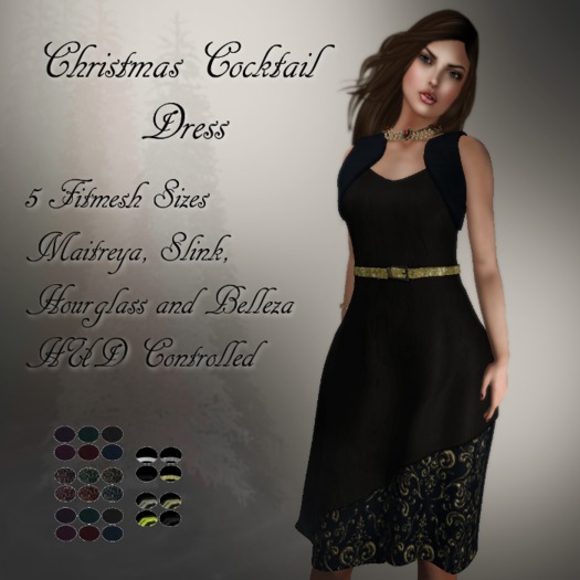 ~Somerset~ Christmas Cocktail Dress