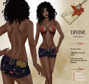***GIOVANNI*** WOMAN JEANS MINI-SKIRT - MOD. DIVINE - BLUE