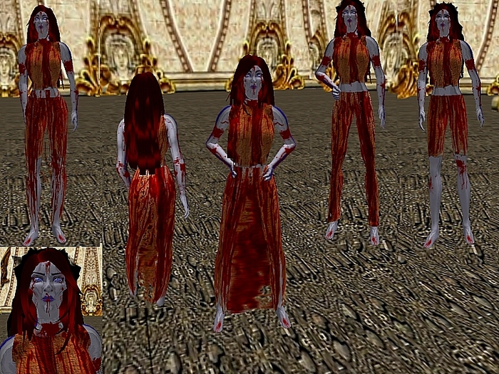 Bloody  Living Dead Female AVI Boxed