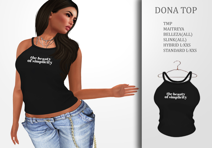 [M] Dona Top Simplicity GIFT GIFT