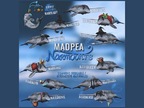 MadPea Narmounts - Narbaby Boy RARE