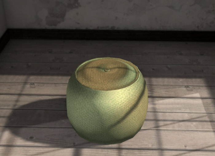 Mesh Camel Ottomon- No Sits