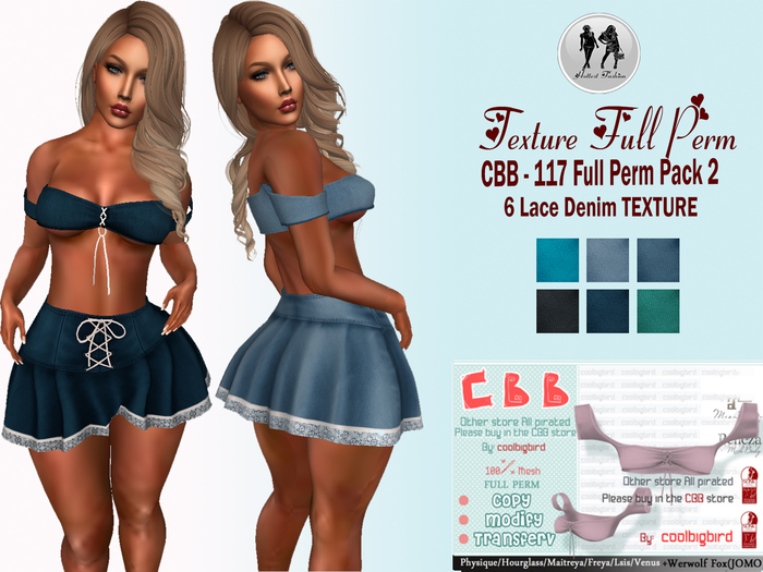 Texture CBB 117  Lace Pack 2