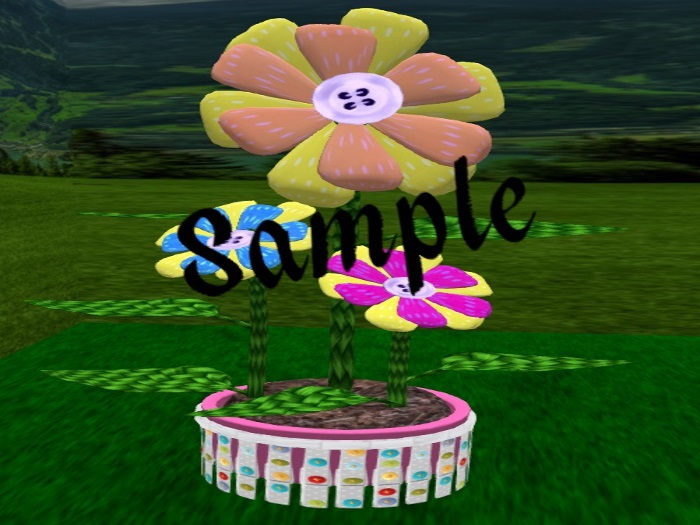 Saucy's Cloths Pin Planter Stand 1