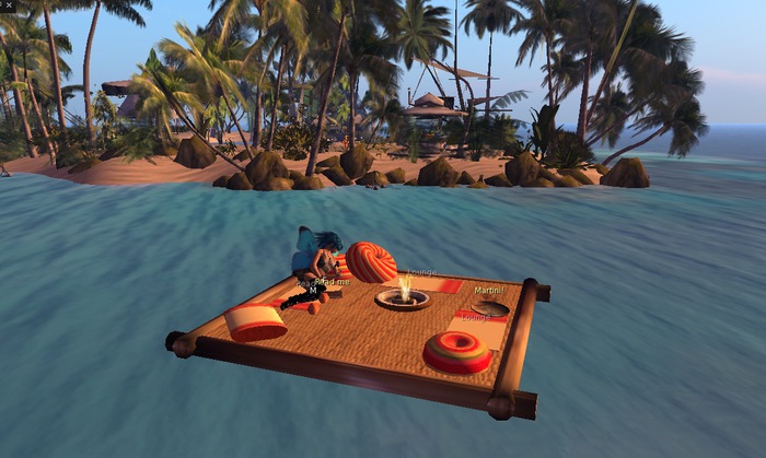 Tiki Raft Chill Out