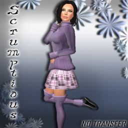 Scrumptious Autumn Warmth-n-Plaid Purple
