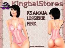 100 KS AMAIA LINGERIE PINK