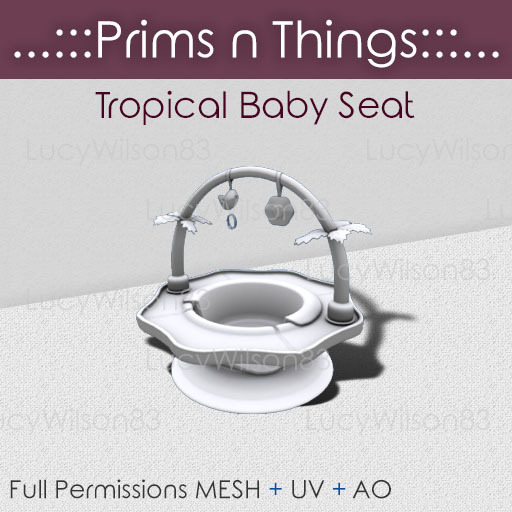 [...:::Prims N Things:::...] Baby Seat