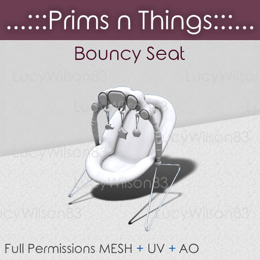 [...:::Prims N Things:::...] Bouncy Seat
