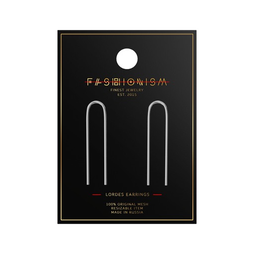 .fashionism. - Lordes Earrings - Silver
