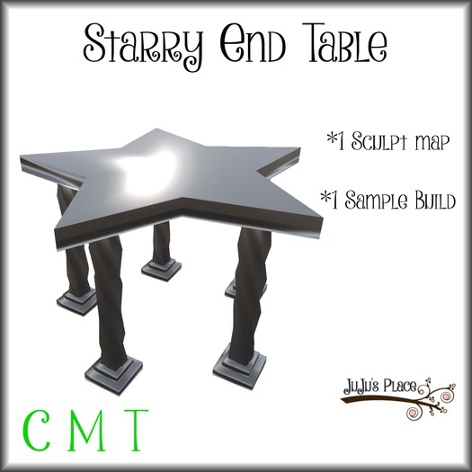Starry End Table (boxed)
