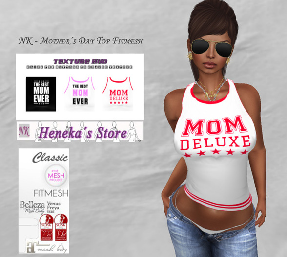 NK - Mother´s Day Top Fitmesh