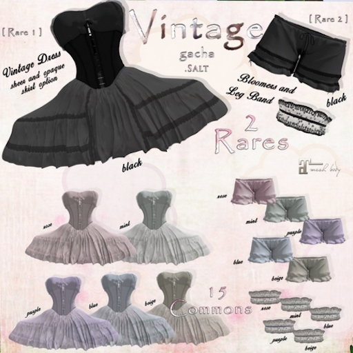 .SALT - ROMANTIC VINTAGE LEG BAND - PURPLE