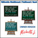 Chalkboard owner
