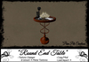 Second Life Marketplace - ~PPC~ Round End Table (Texture Changing)