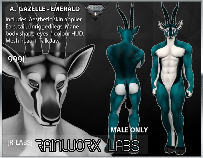 [RL] AESTHETIC - Gazelle - Emerald