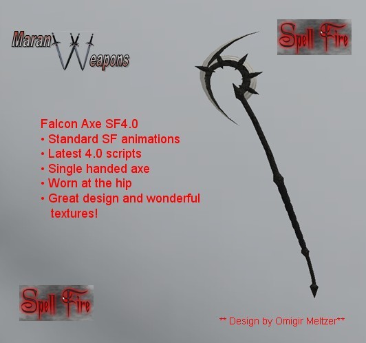 MaranWeapons: Falcon Axe SF 