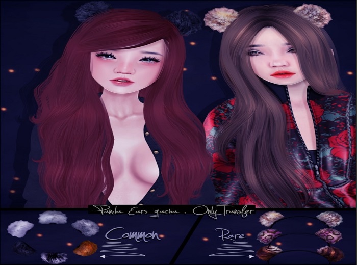 ::E*cko:: -- Panda Ears Gacha FatPack