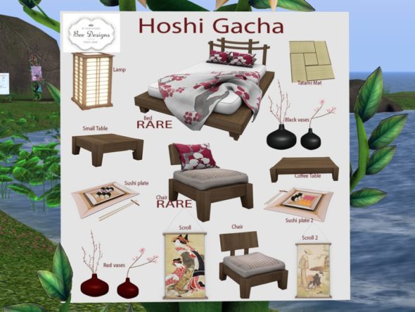 .:Bee Designs:.Hoshi Gacha Coffee table