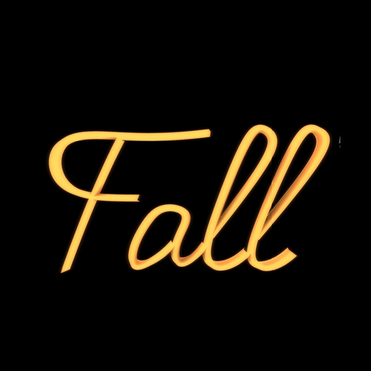 [ free bird ] Fall Neon Sign
