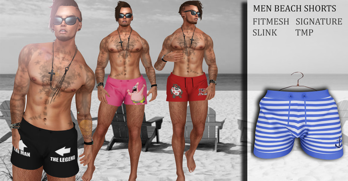 [M] Shorts Marine Blue