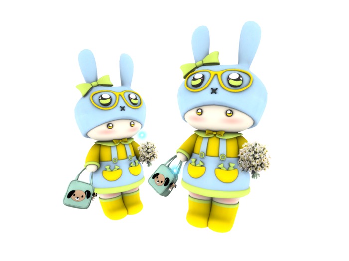 16 Cute Kawaii Rina Doll / BOX 8