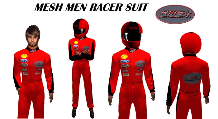 MESH MEN RACER SUIT
