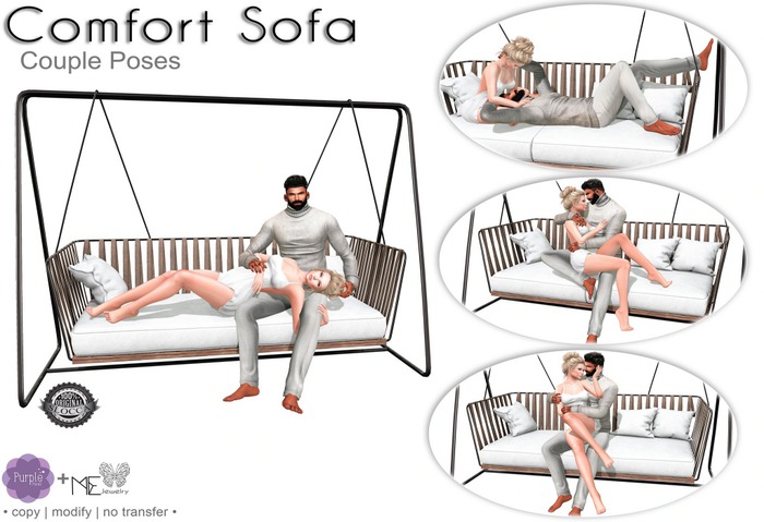 Comfort Sofa [ Couple Poses]