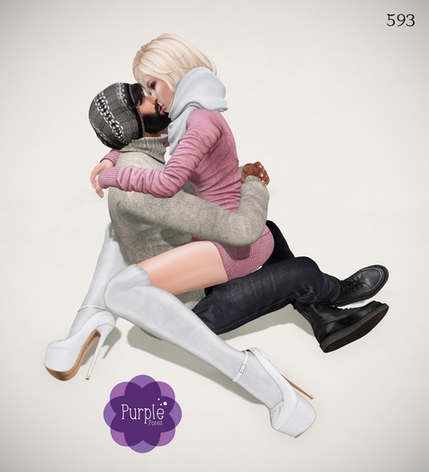 PURPLE POSES - Couple 593