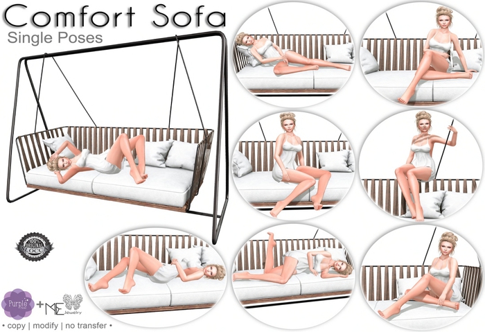 Comfort Sofa [ Single Poses]