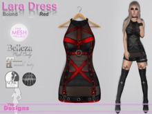 Lara Dress Bound Red