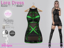 Lara Dress Bound Green