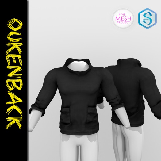 [OUKENBACK] Jacket BLACK 